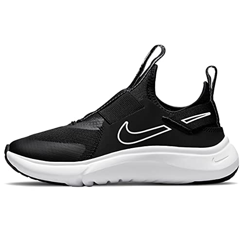 Nike Flex Plus Big Kids Casual Running Shoe Cw7415-003 Size 6.5 Black/White