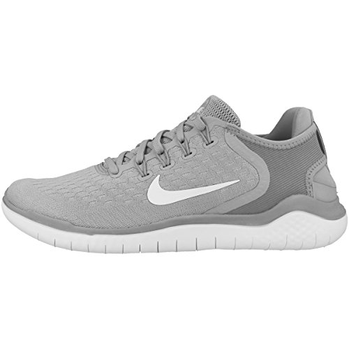 Nike Free RN 2018 Wolf Grey/White/Volt 9 D (M)
